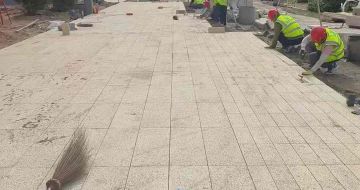 信阳黄金麻荔枝面地铺案例