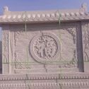 信阳 芝麻白花岗岩屏风，照壁，影壁