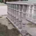 信阳 芝麻白圆形光面花瓶柱，栏杆