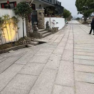 信阳仿古石铺装效果