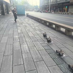 信阳仿古石铺装效果