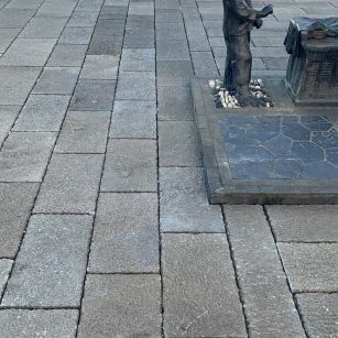 信阳仿古石铺装效果