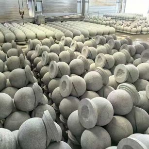 信阳石材挡车球