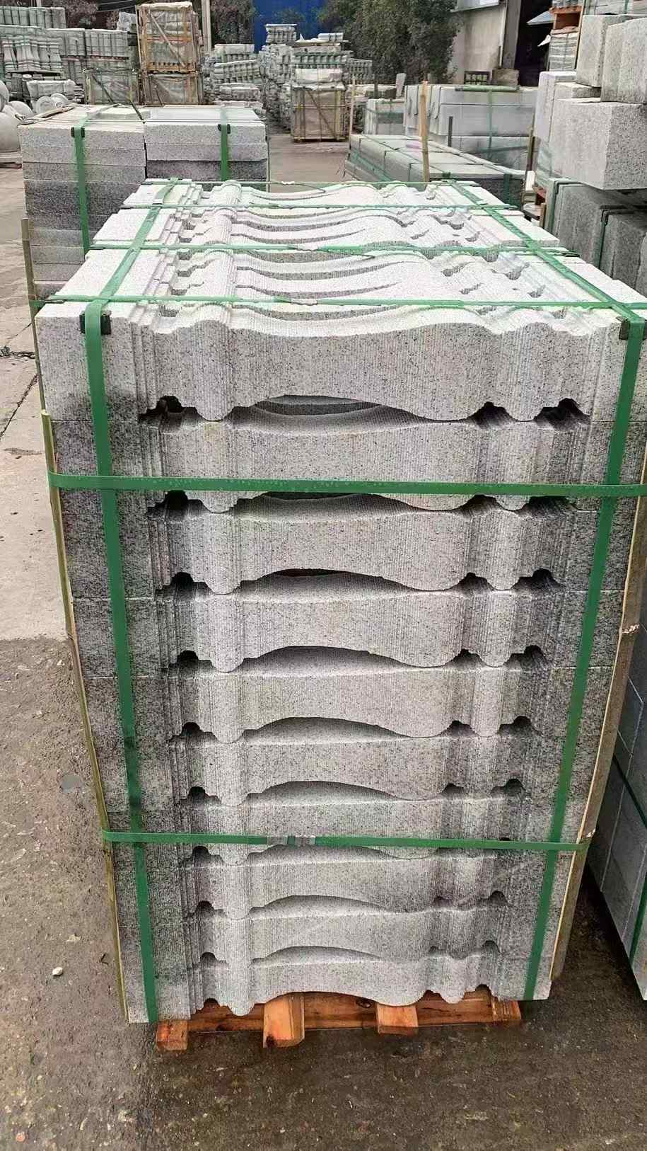 信阳 芝麻白方形拉丝面，栏杆花瓶柱