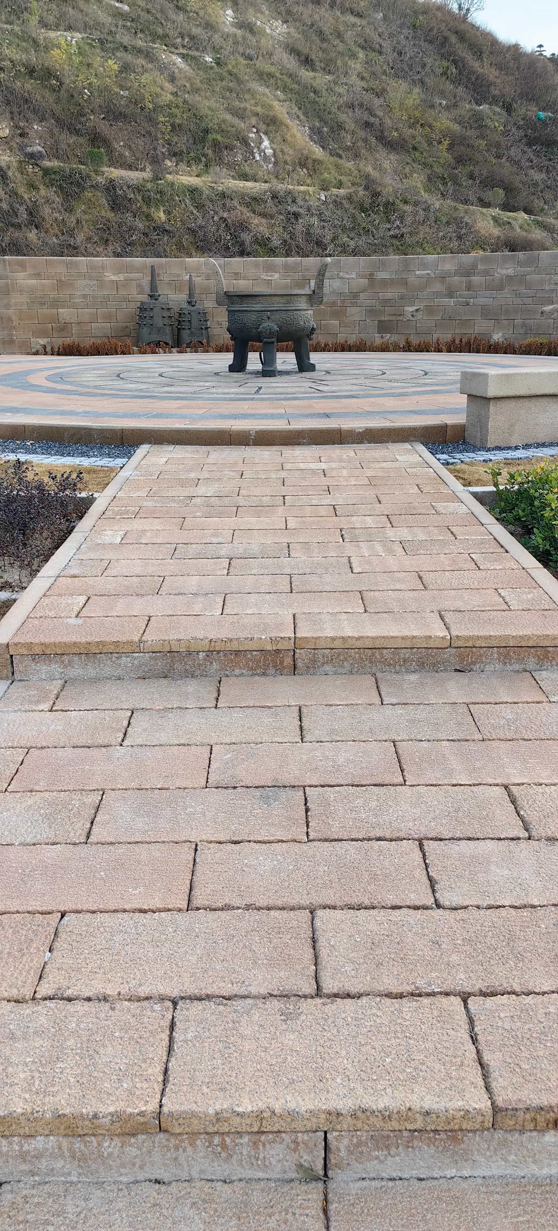 信阳仿古石铺装效果