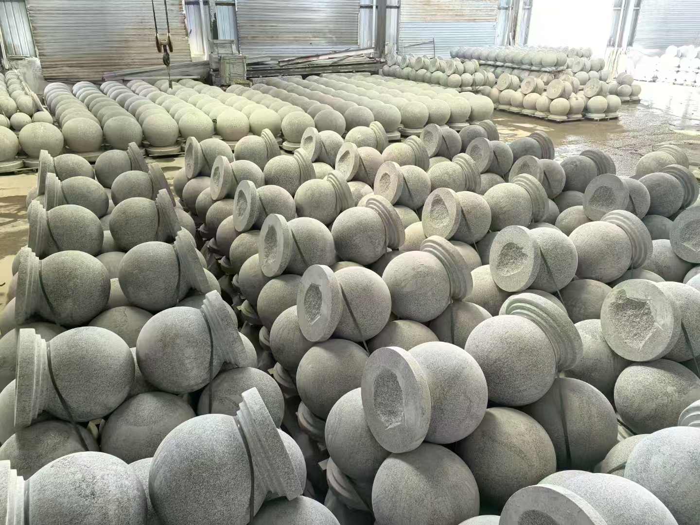 信阳石材挡车球