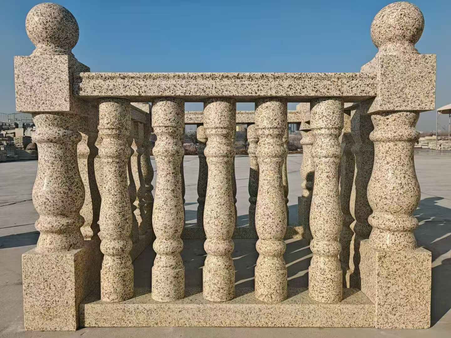 信阳 黄金麻栏杆（扶手，花瓶柱，将军柱）